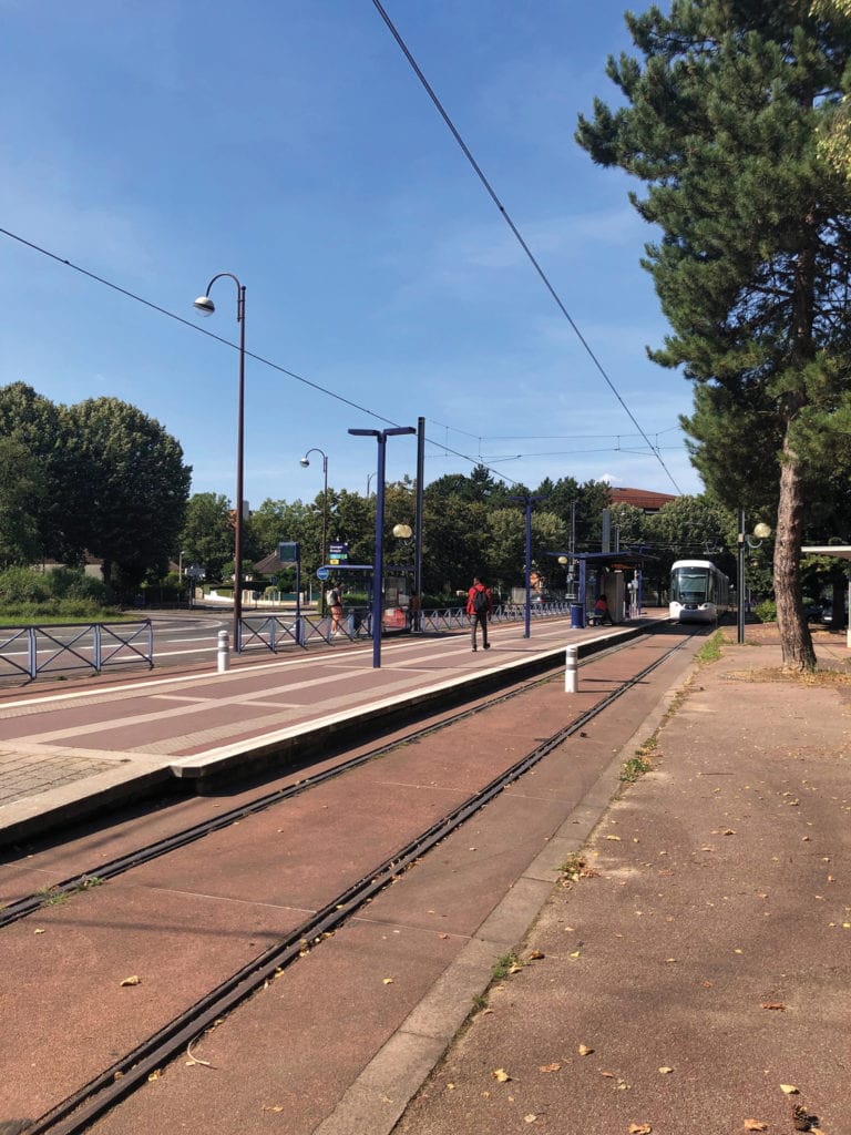 Le terminus de la ligne de métro Georges-Braque