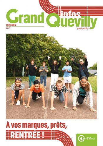 couverture du Grand Quevilly infos de septembre : à vos marques, prêts, rentrée !