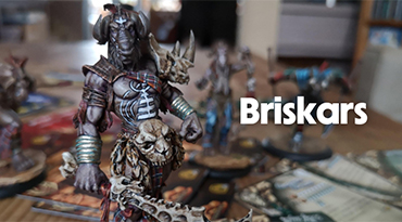 Une figurine du jeu Briskar