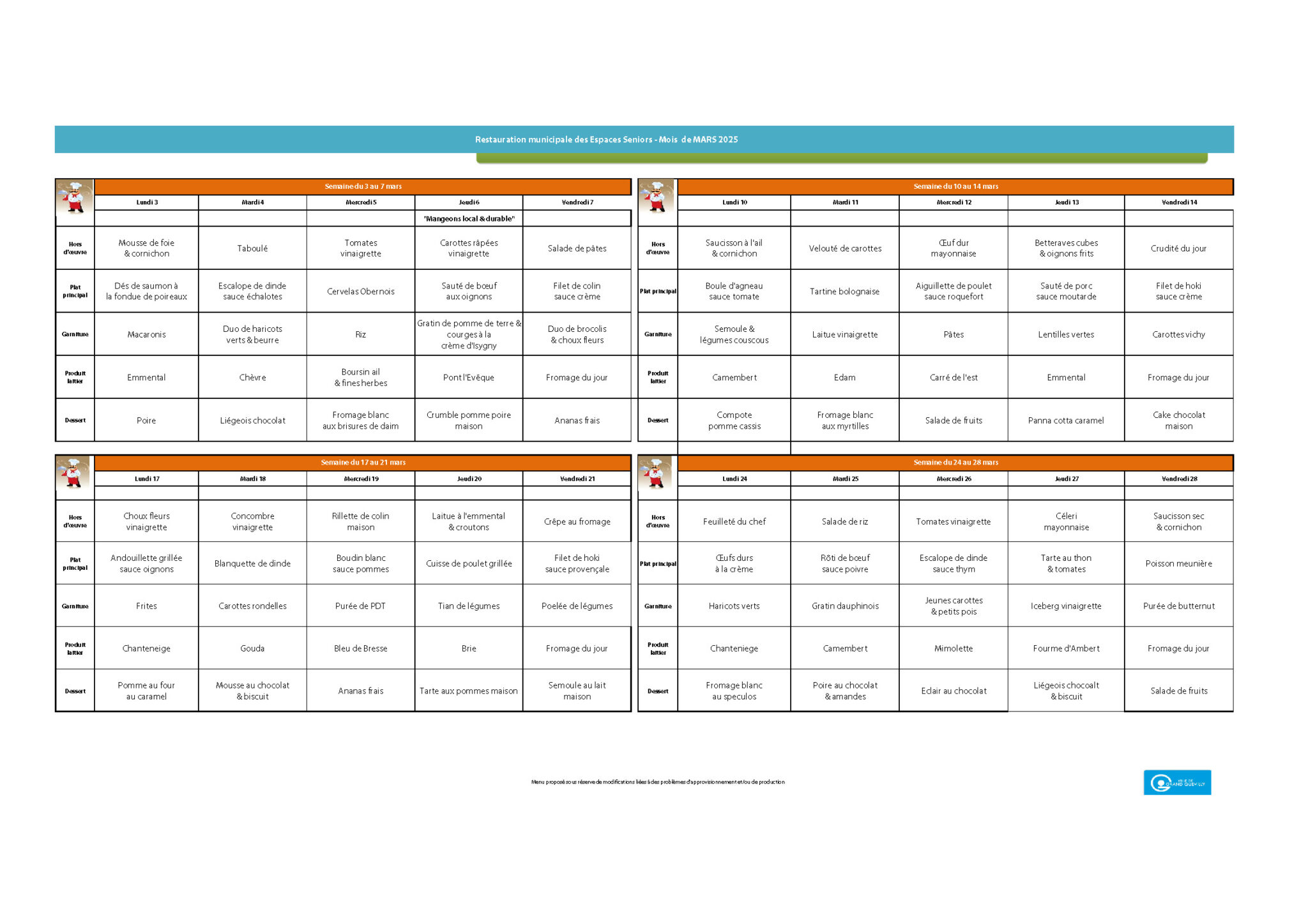 menu espaces seniors