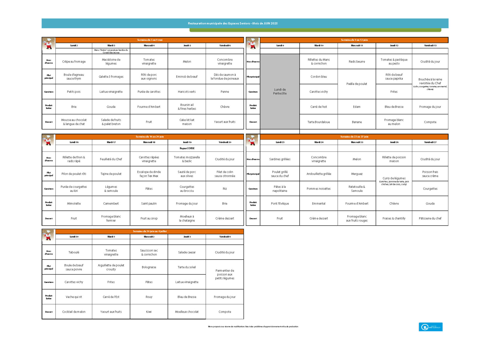 menu espaces seniors