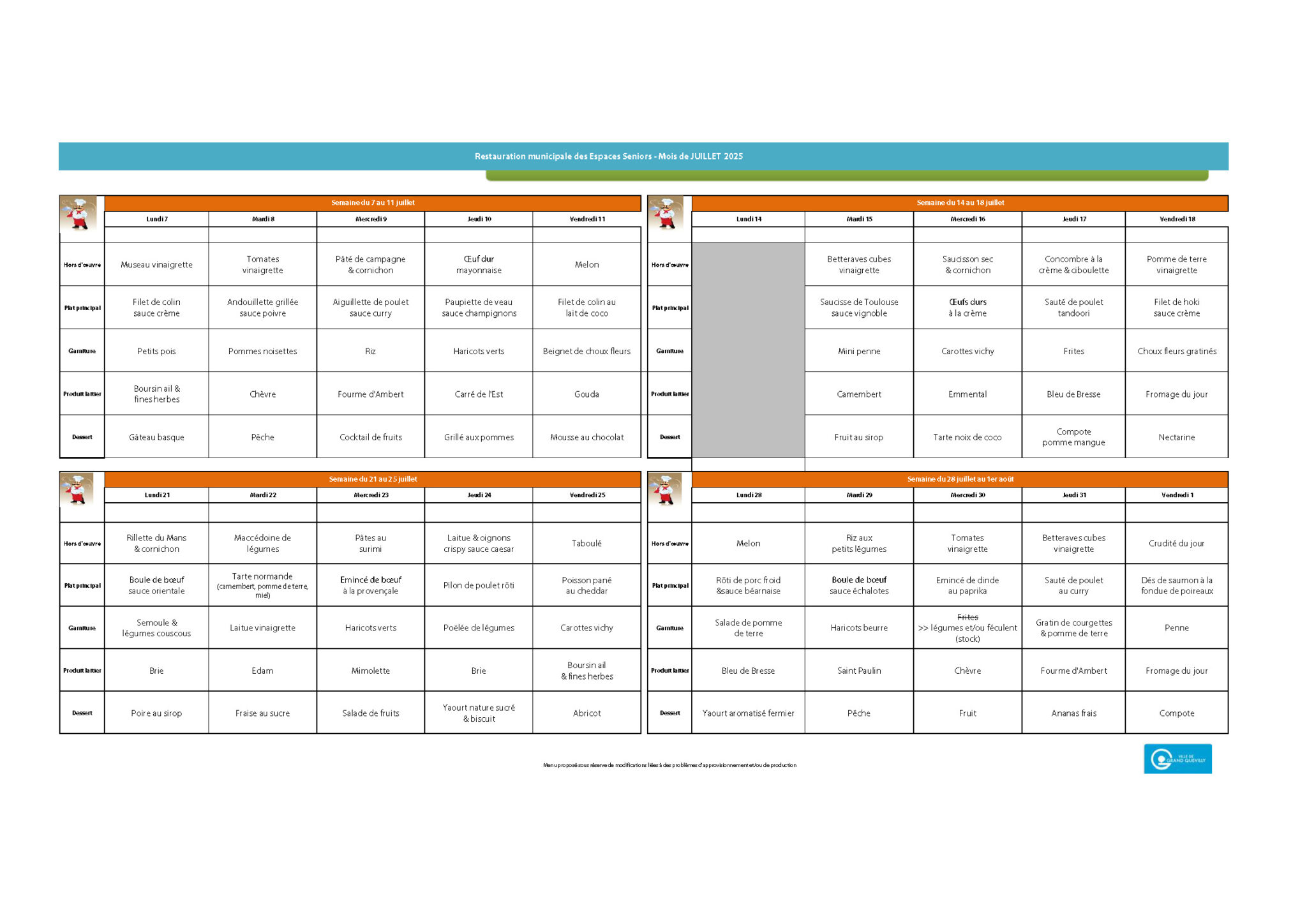 menu espaces seniors